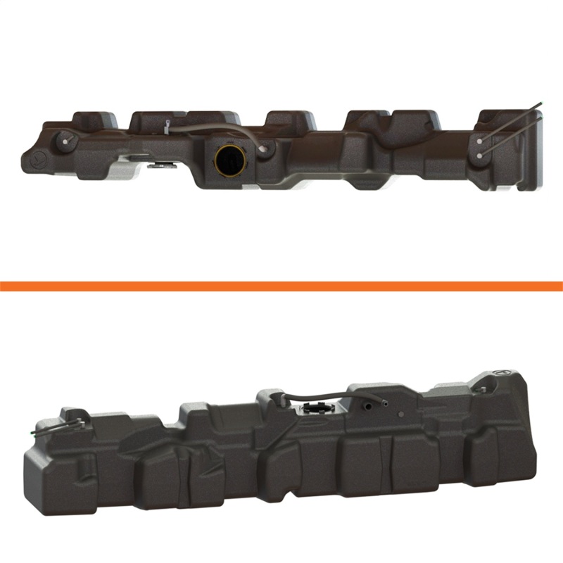 Ford Cab & Chassis Fuel Tank - Titan Fuel Tanks - XL Mid-Ship 54 Gallon - Black - `17-`24